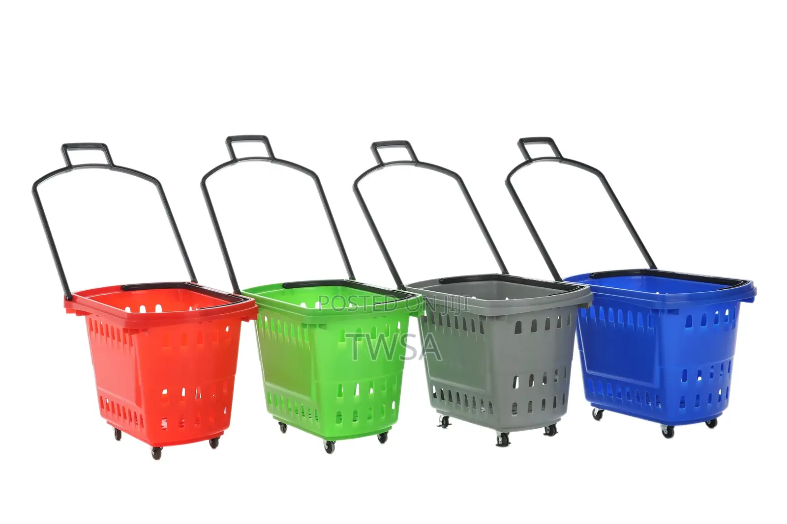 40litres Rolling Shopping Baskets