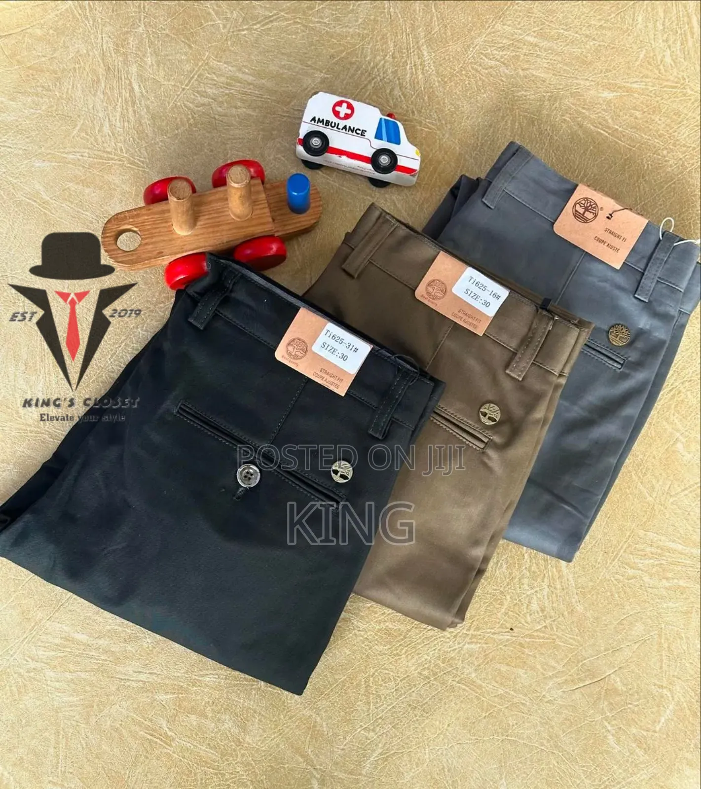 Temn Suitor Kaki Pants