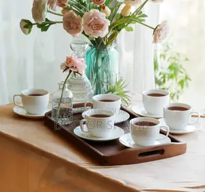 12pcs Elegant Porcelain Bubble Tea Cups