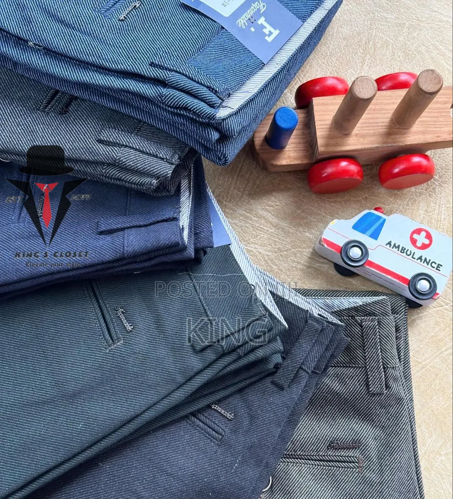 Top-Grade Suitor Kaki Pants