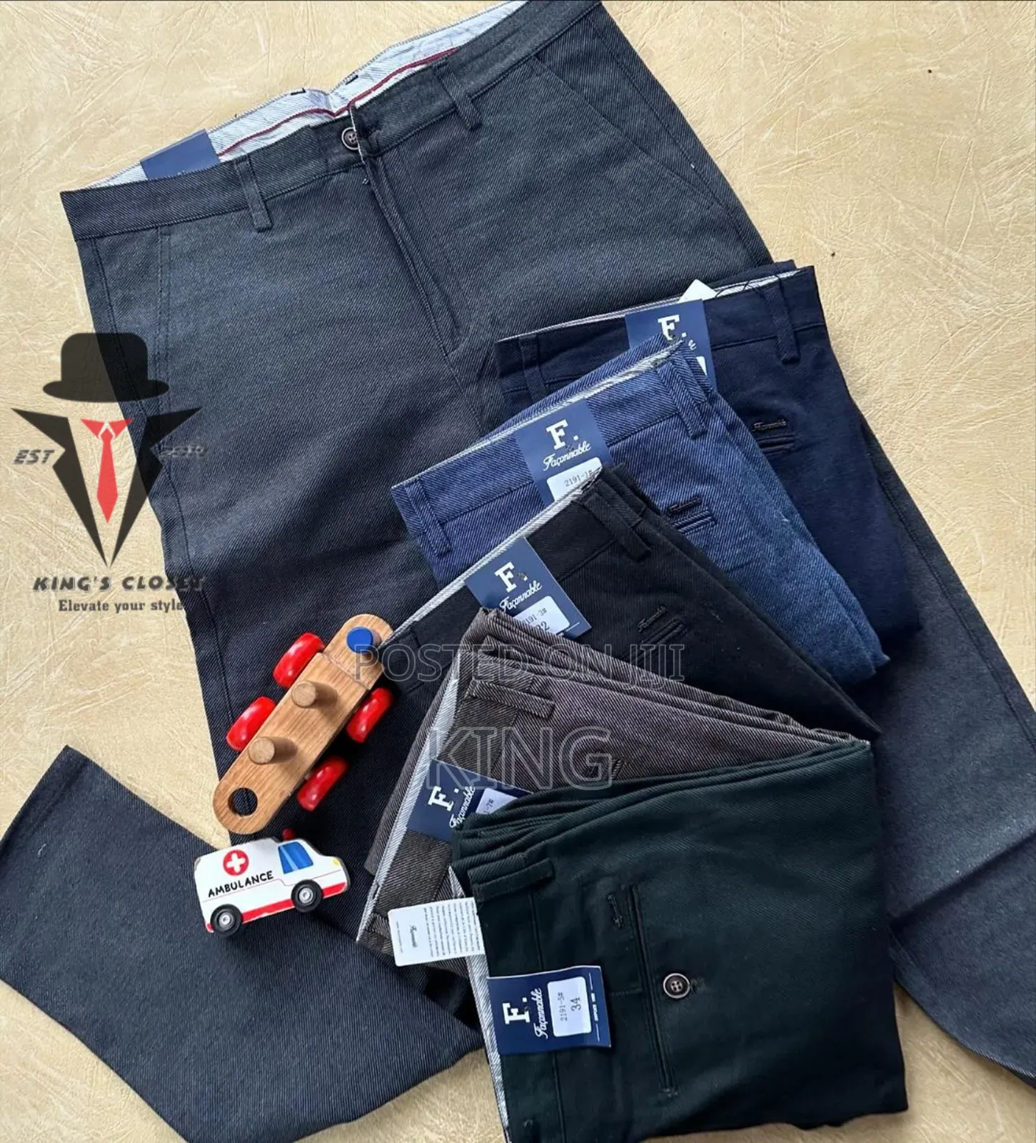 Gold Suitor Kaki Pants