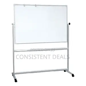 90cmx120cm Dry Eraser Mobile White Board With Stands