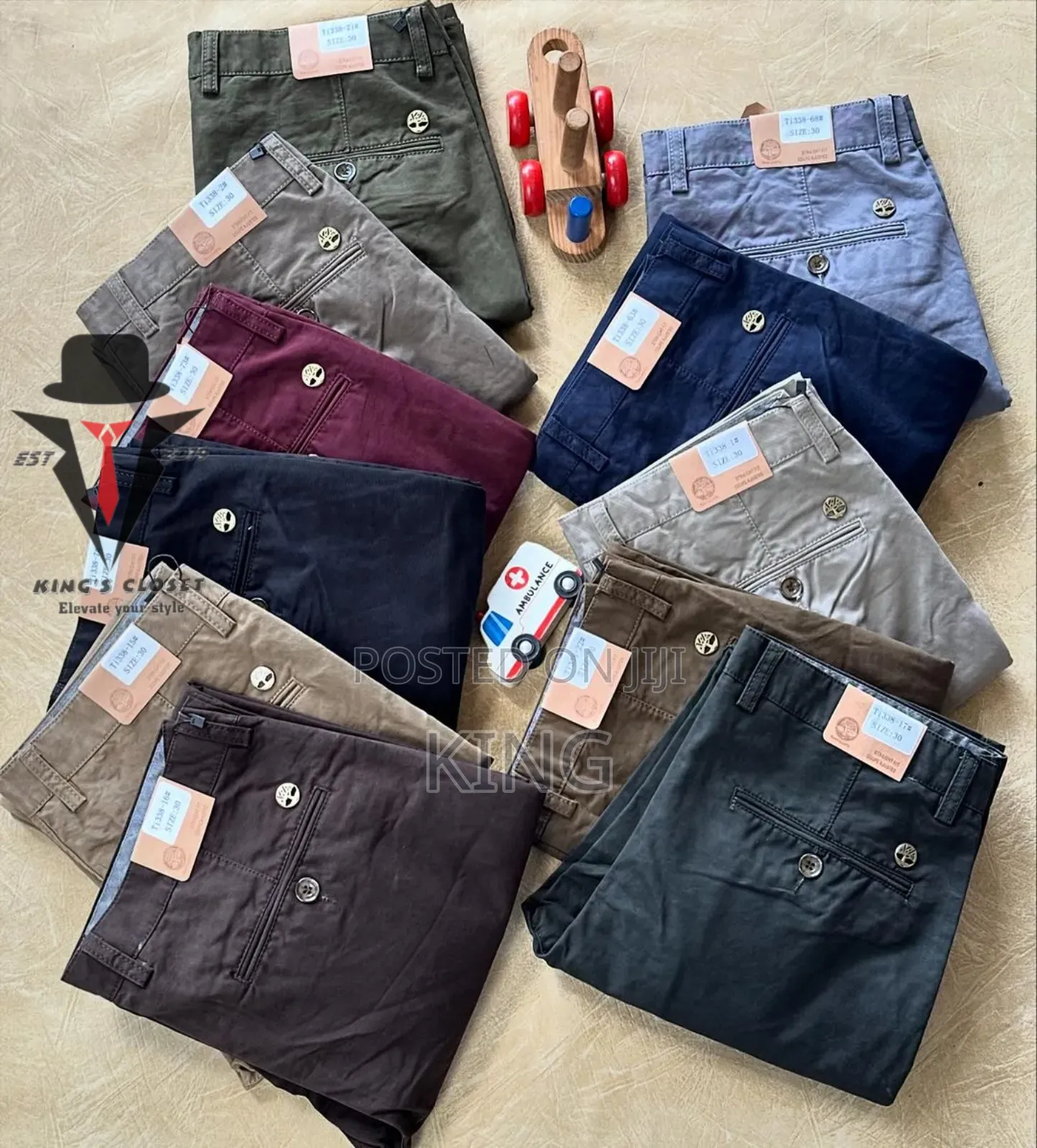 Flawy Suitor Kaki Pants