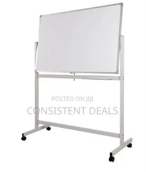 Wid White Board 90x180cm With Stands,Markers and Erasers