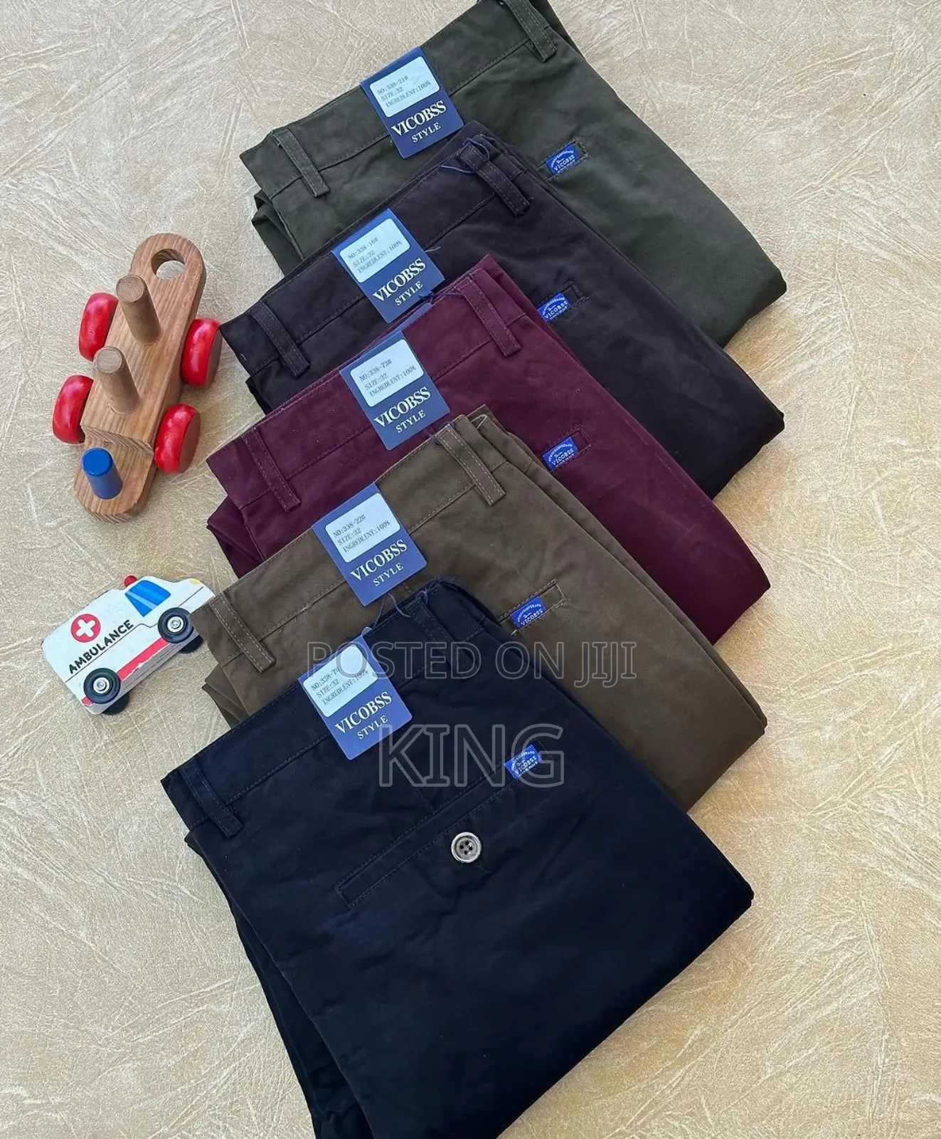 Vic Styles Suitor Kaki Pants