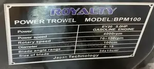Power Trowel BPM100