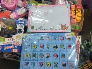 Brand New Writing Board With a Writer, Eraser and Alphabet