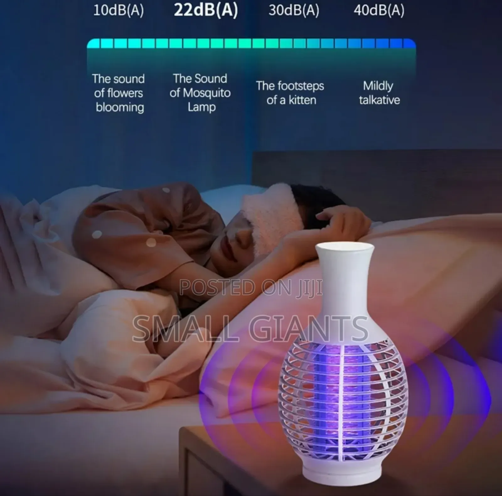 Electro Shock UV Lamp Against Mosquitoes Insects