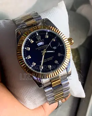 Rolex Watch (Double Colour )
