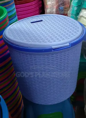Plastic Loundary Baskets 1pc