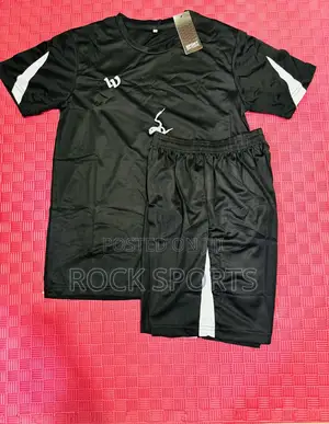 Pure Black Uniforms for Football