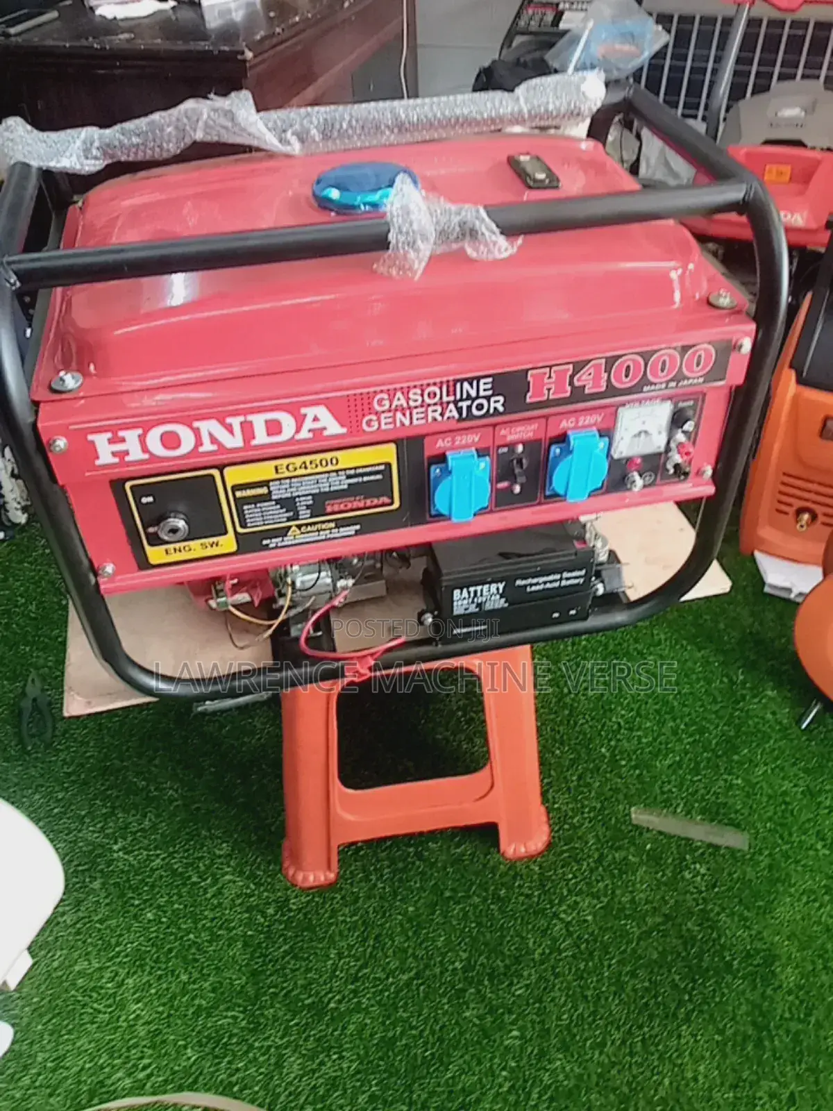 Gasoline Generator Key Start 4kva Honda