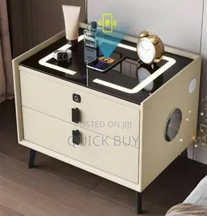 The KING'S Elegant Bedside Table (Noble Furniture