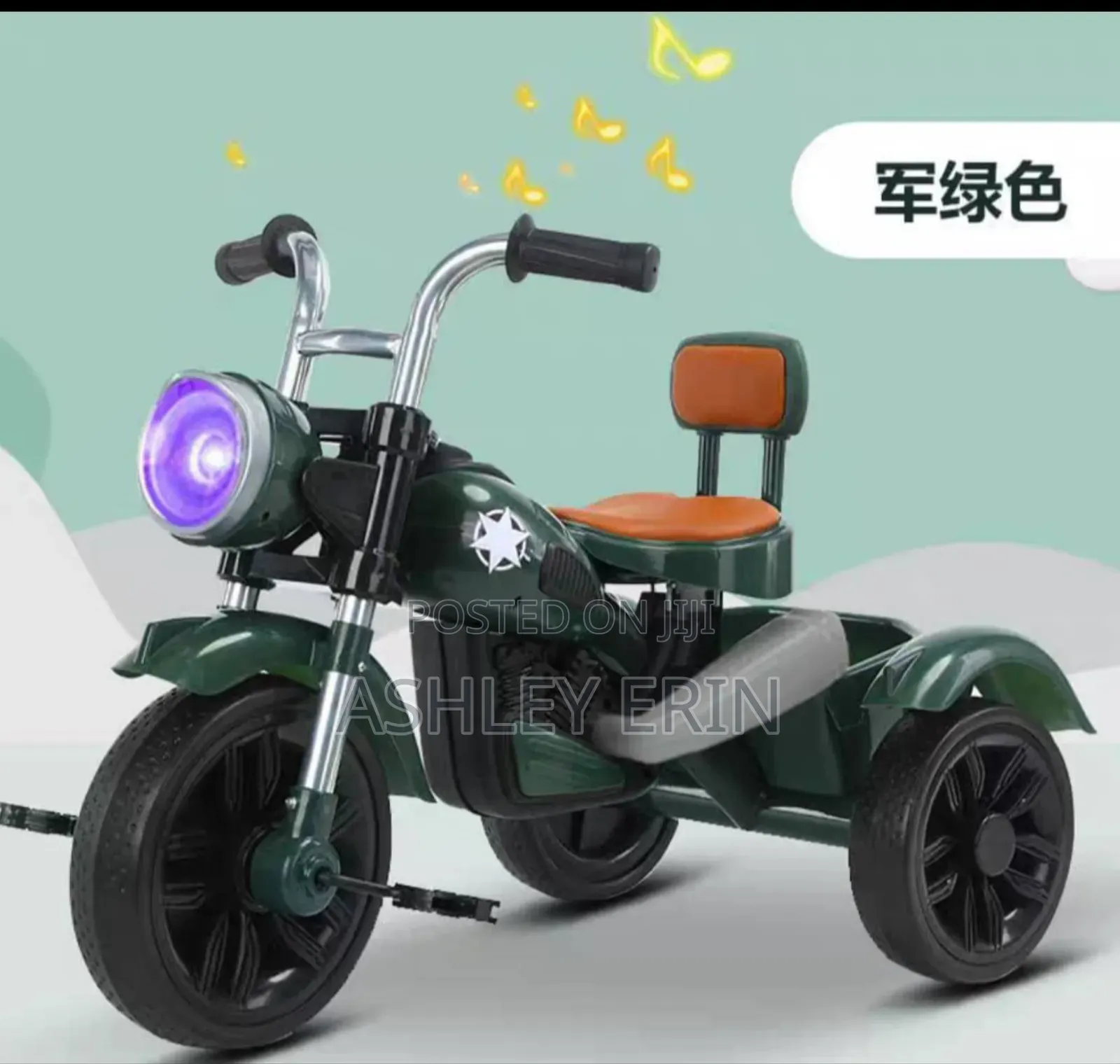 Kids Play Motor Bike