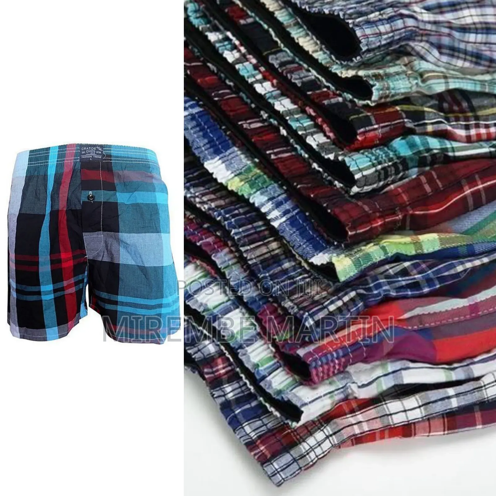 3 in 1 Brand Boxer Shorts