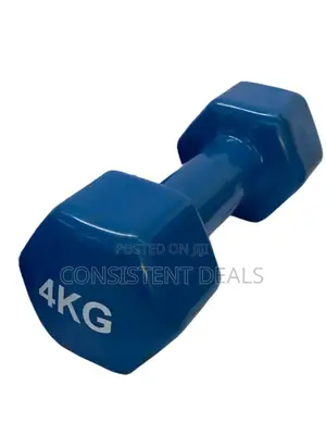 4kg Vinyl Coated Dumbbell