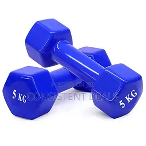 5kg Pair Vinyl Coated Dumbbells