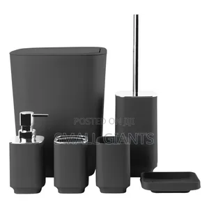 New 6 Piece Bathroom Set
