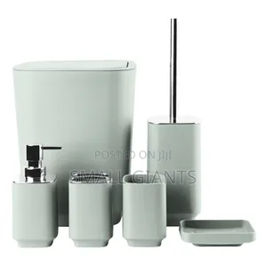 New 6 Piece Bathroom Set