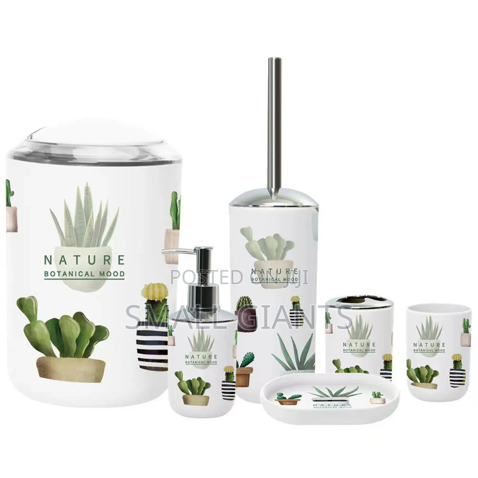 New 6 Piece Bathroom Set