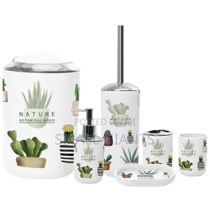New 6 Piece Bathroom Set