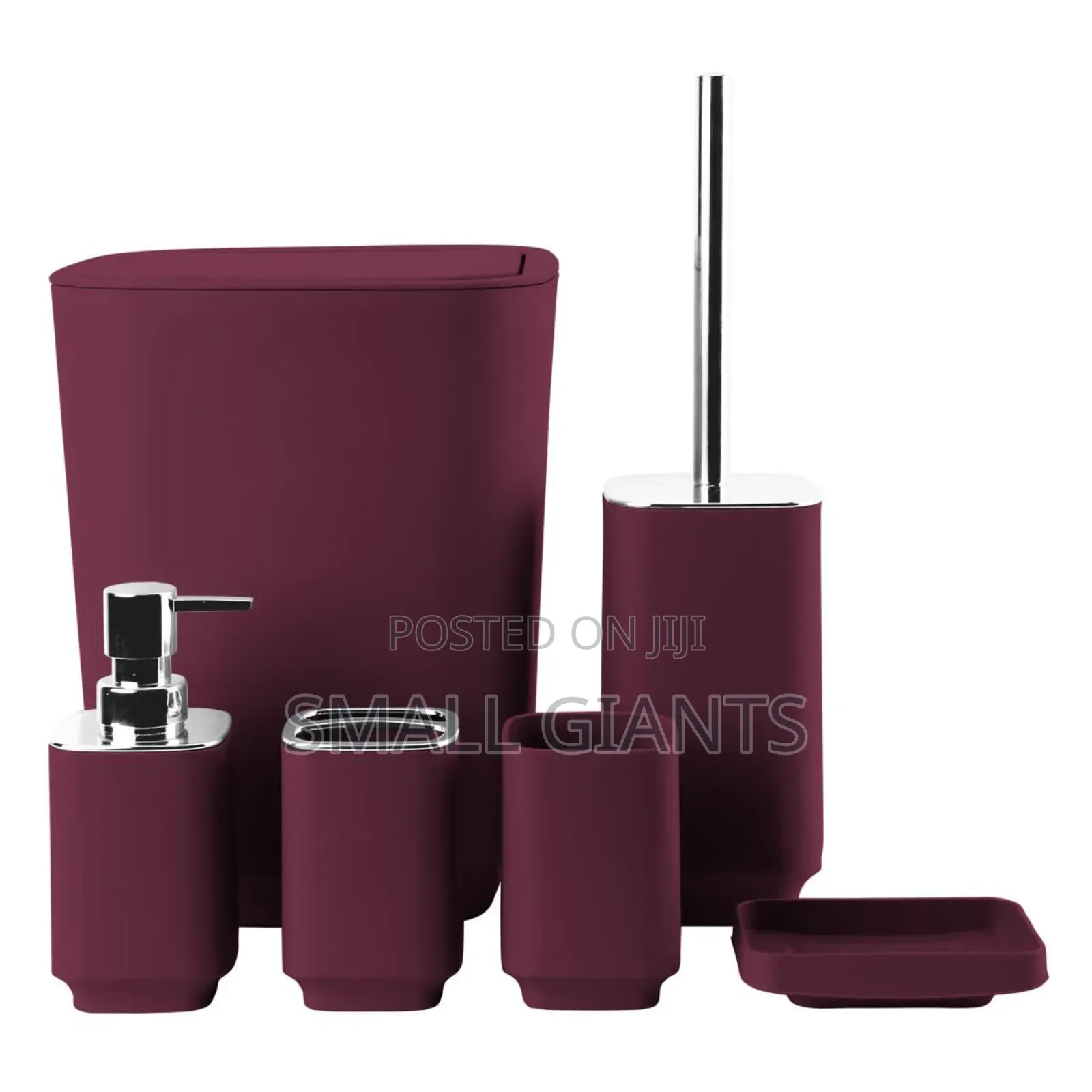 New 6 Piece Bathroom Set