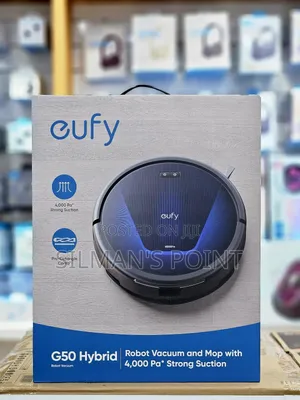 The All New Eufy G50 Hybrid Robot Vacuum Cleaner