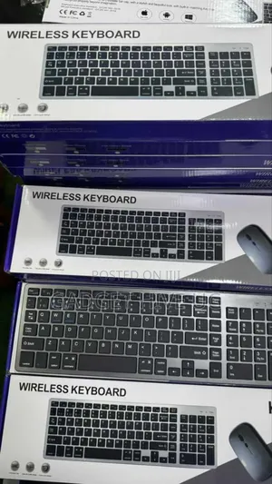 Rechargeable Wireless Keyboard Mouse Combo