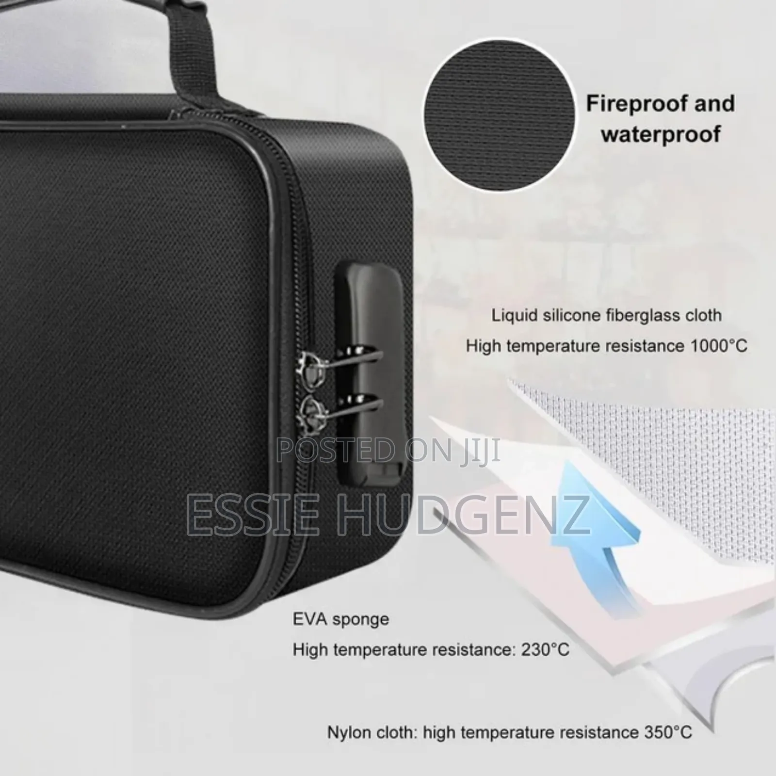 Waterproof Document Bag With Lock