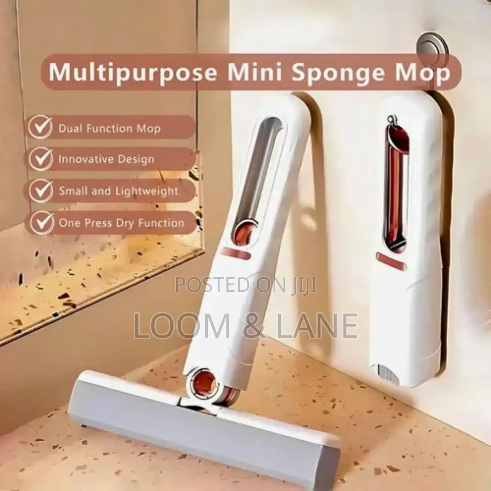 Multi-Purpose Mini Folding Portable Mop