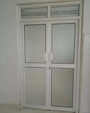 Aluminum Swinging Double Door