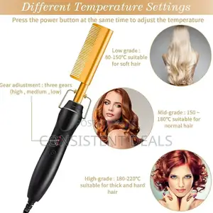 Healthy Heat Pressing Hot Comb