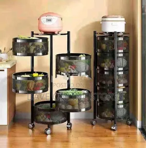 Kitchen Storage Rack With Wheels