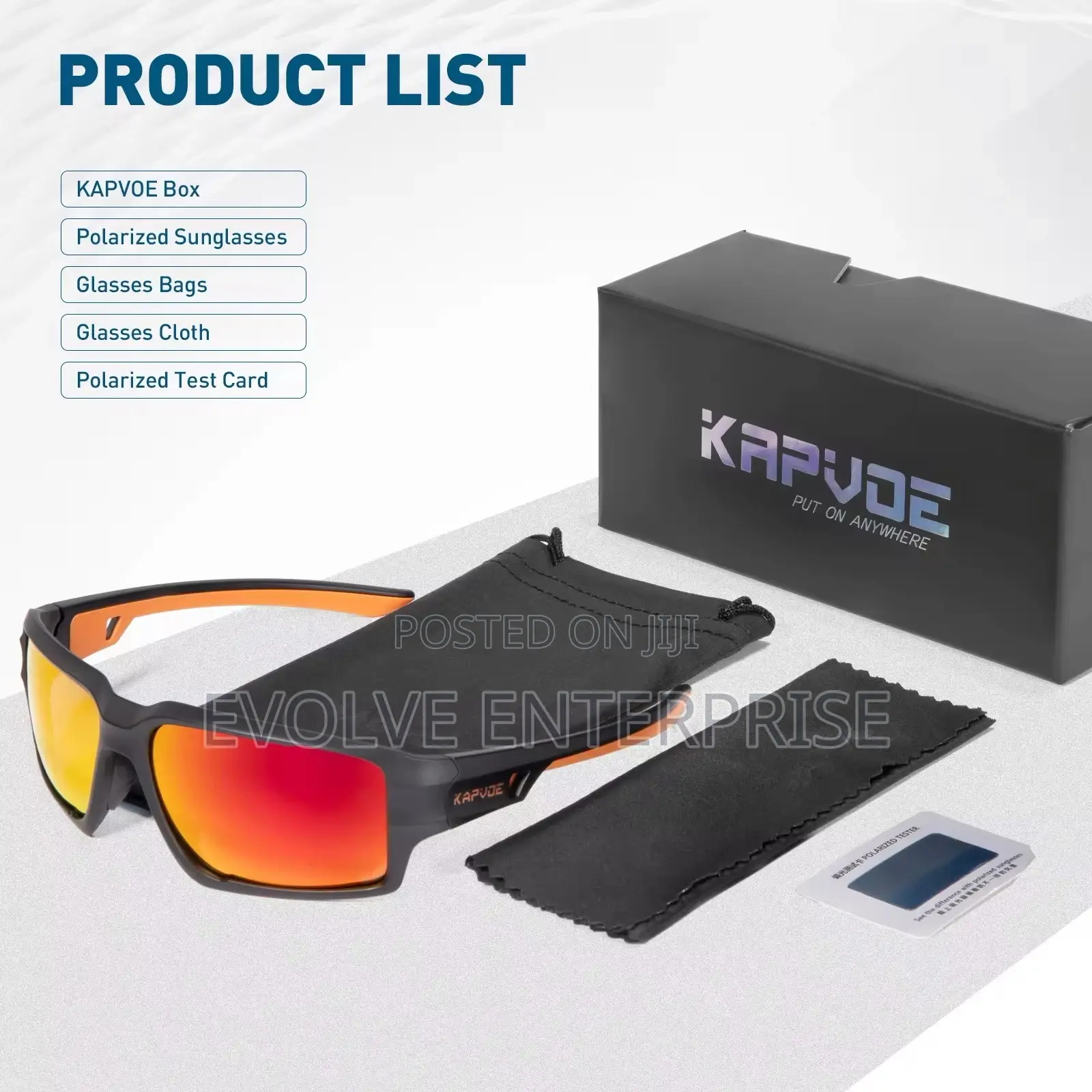 Kapvoe Polarized Sunglasses