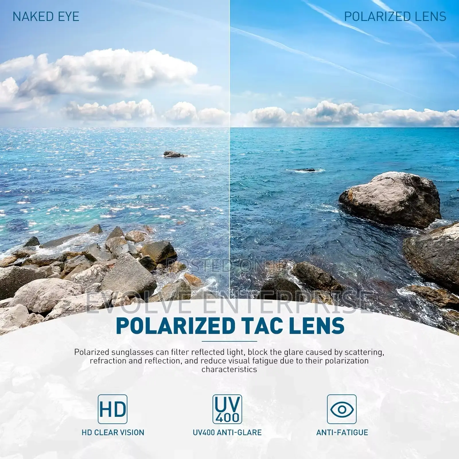 Kapvoe Polarized Sunglasses