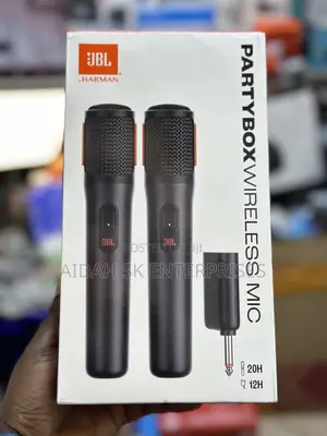 JBL Partybox Wireless Mic - 2X Digital Wireless Microphones