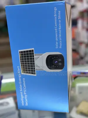 Intelligent Solar Energy Alert PTZ Camera