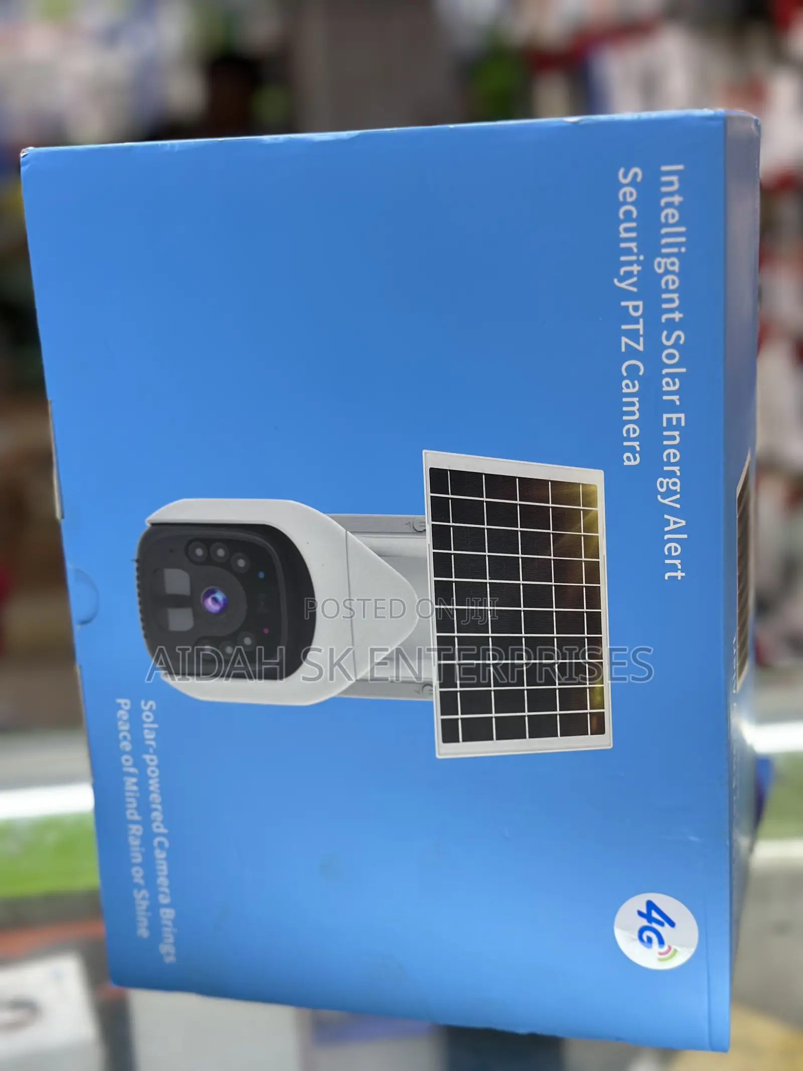 Intelligent Solar Energy Alert PTZ Camera