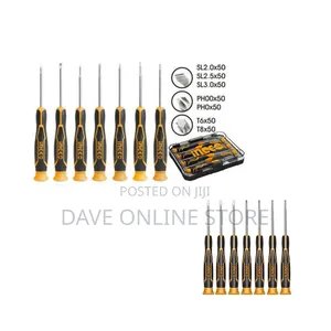 INGCO 7pcs Precision Screwdriver Set – Multi