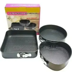3pcs Nonstick Shaped Cake Mould