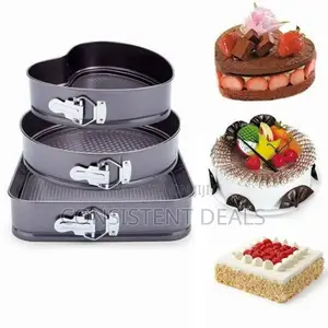 3pcs Nonstick Shaped Cake Mod