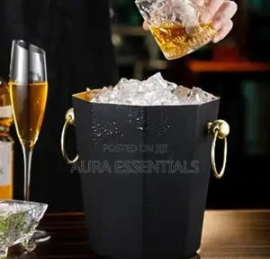 Octagonal Ice Bucket Container