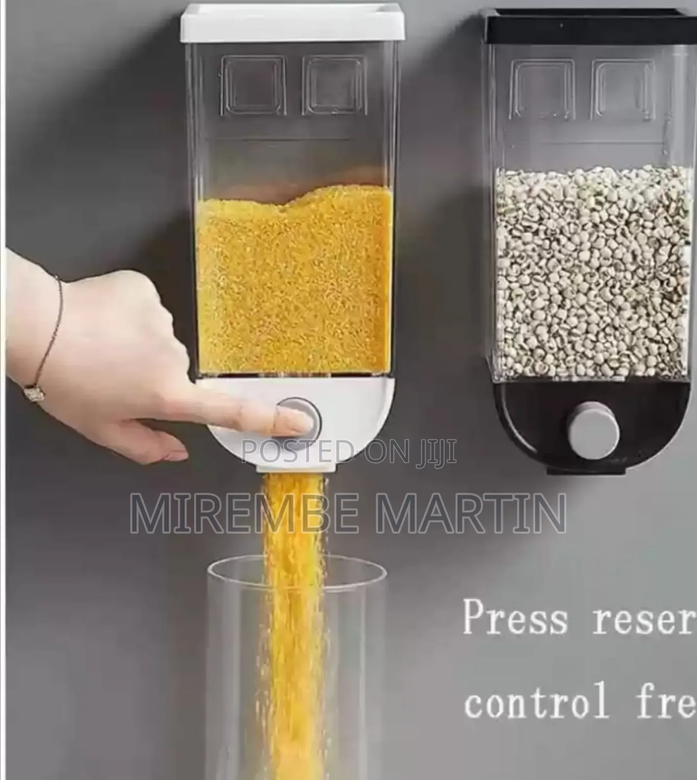 Mounted Dry Food Dispenser