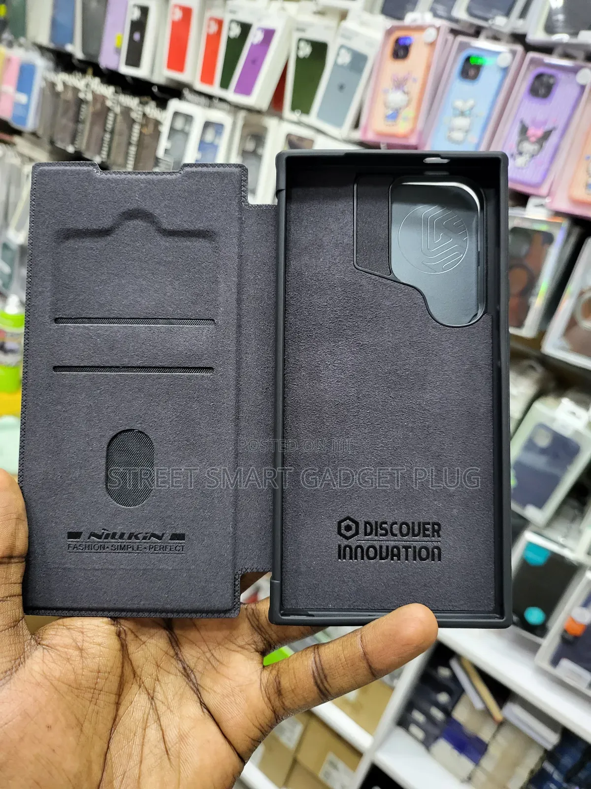 S24 Ultra Nilkin Flip Cases