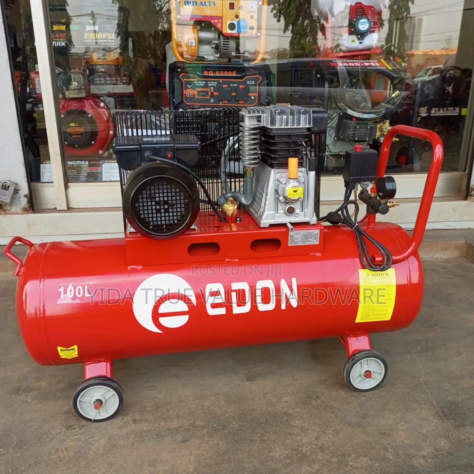 Air Compressor 100 Litres Edon Brand Italian Model