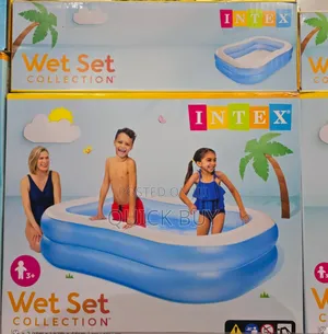 Elite Robust Inflatable INTEX Skyblue Baby Pool