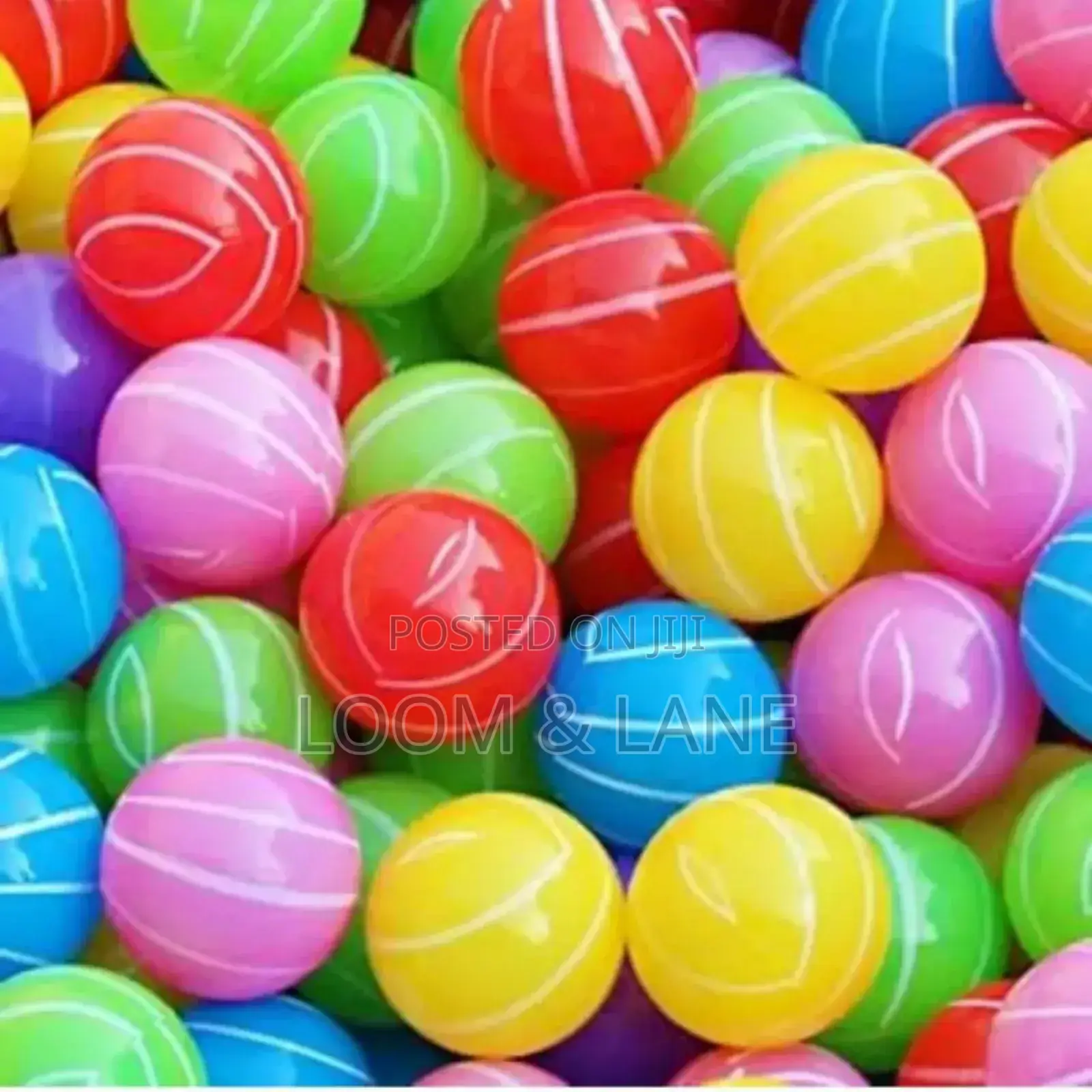 Multicolor Kids' Soft Plastic Balls(50pcs)