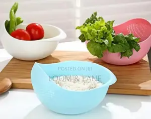 Plastic Rice/Vegetable Washing/Strainer Bowls
