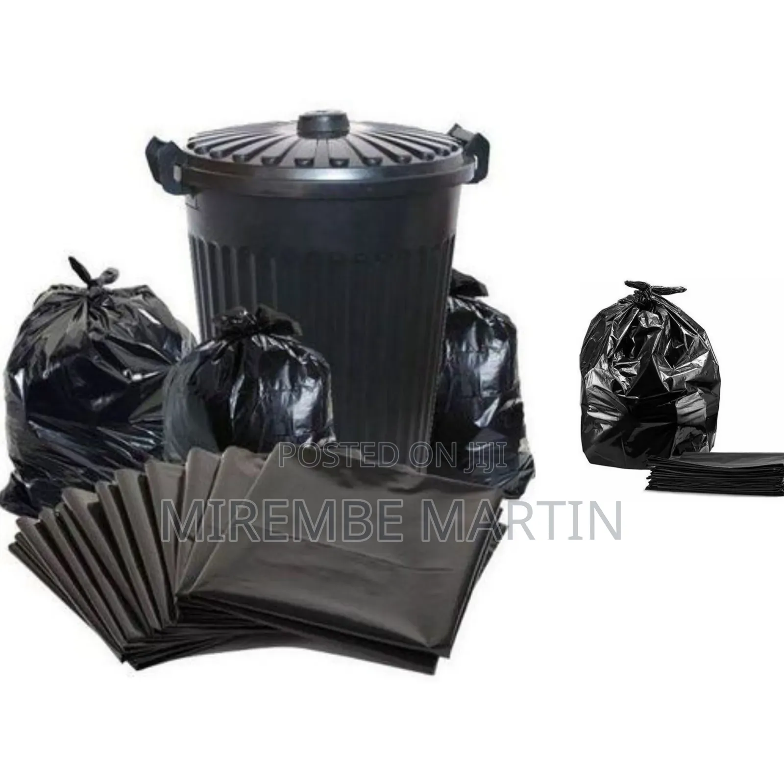 Black Trash Bag