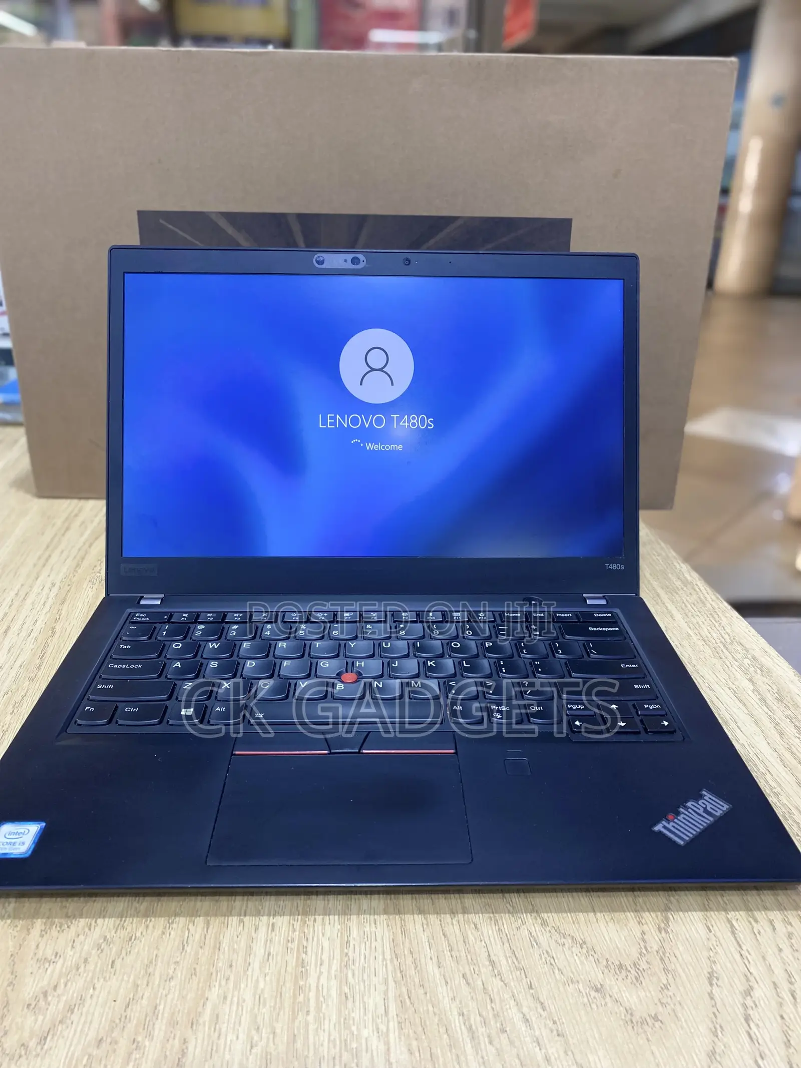 Laptop Lenovo ThinkPad T480s 8GB Intel Core I5 SSD 256GB